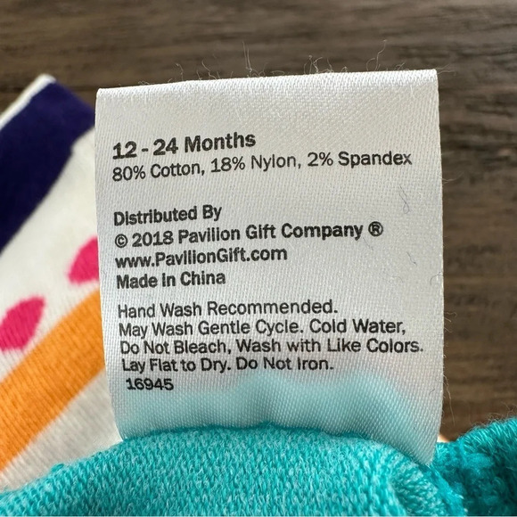 Izzy & Owie baby girls 12-24 months Llama Striped footless tights Polka Dot Pink - Picture 3 of 3